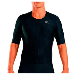 Maglia Da Triathlon A Maniche Corte Elite Aero Black