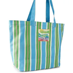 Bolsa shopper de mujer con doble asa y logo