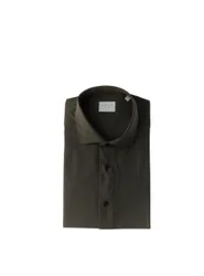 Camicia active tailor fit VERDE MILITARE 42