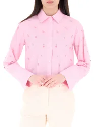 Camicia misto cotone LIU JEANS ROSA 44