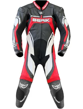 Tuta Moto Professionale In Pelle 2.0 Intera Ls1-9057 B taglia 58 - Berik - FashionsVida