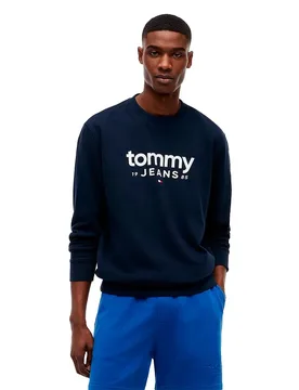 Felpa Dm0dm23392 Dark Night Navy XS - Tommy Jeans - FashionsVida