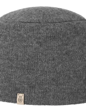 Toque Knit Hat with Cashmere by - grey - Damen - Size: One Size - roeckl - FashionsVida