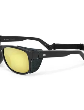 Verso Polarized Sunglasses Black / Silver One Size Men,Women - Gill - FashionsVida