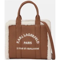 Bolso tote mini shearling