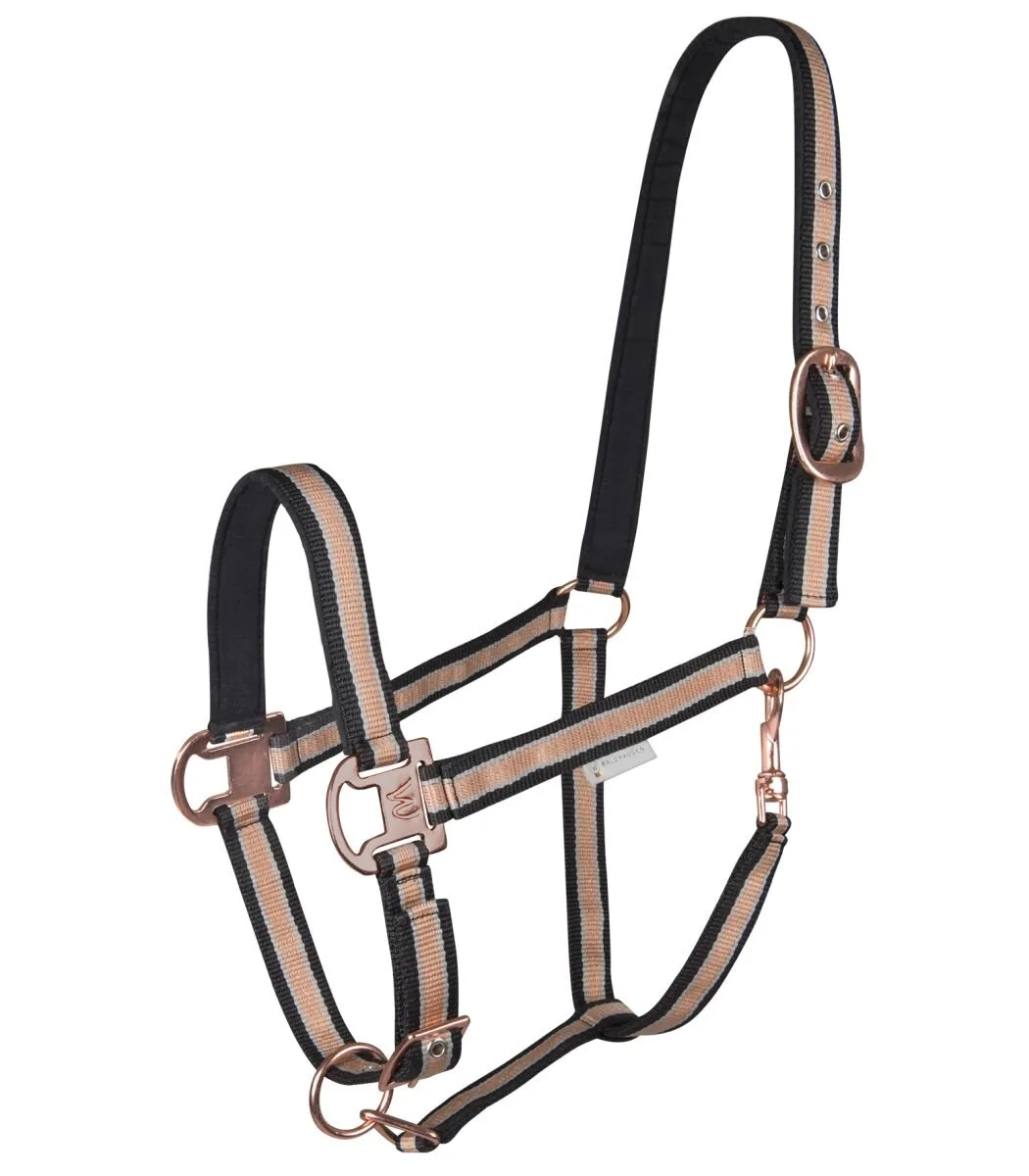 Halfter SHINE weiß/roségold VB - Waldhausen - FashionsVida