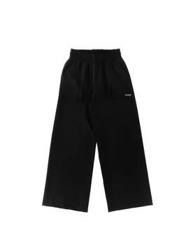 Pantalone vita elasticizzata NERO 8A - DISCLAIMER - FashionsVida
