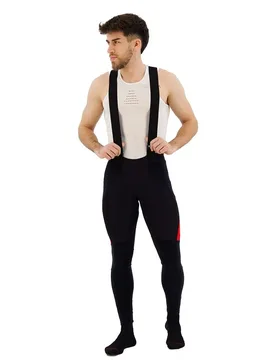 Salopette Larga Sorpasso Ros Black / Red - Castelli - FashionsVida