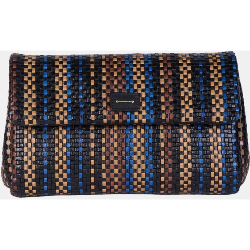 Bolso de mano de piel trenzada modelo Levana de - Anthology Paris - FashionsVida
