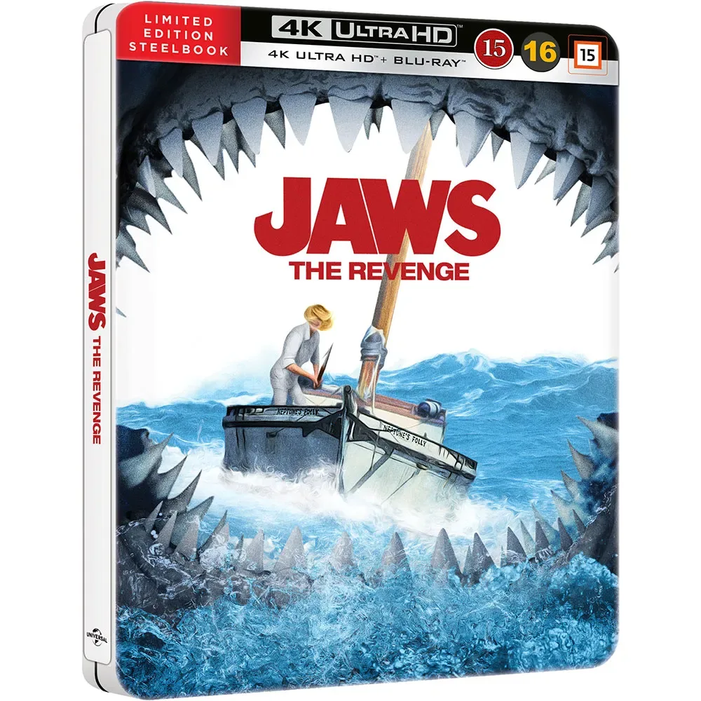 Jaws The Revenge Multicolor One Size unisex - Dvd - FashionsVida