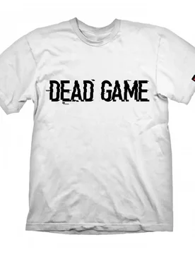 T-shirt à Manches Courtes Payday 2 Dead Game White S unisex - DIFUZED - FashionsVida