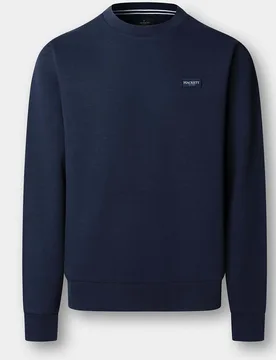 Sudadera de hombre cuello redondo con logo - Hackett - FashionsVida