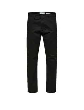 Chino Slim Fit SLHSLIM noir 33/L30 - Selected - FashionsVida