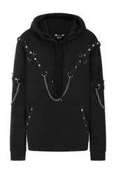 Gothic Kapuzenpullover - Rogueweave Hoodie - S bis 4XL - für Männer - Größe M - schwarz - Männer - male