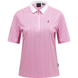 Polo Graphic SS Zip, pink s