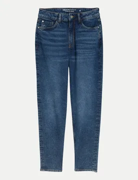 Mom-Fit Jeans Linley Blau 28 - Tom Tailor Denim - FashionsVida