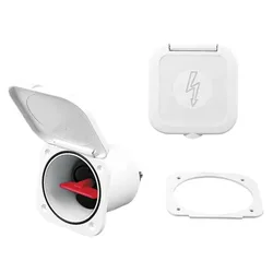 Case With Battery Switch White 250A unisex