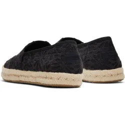 Alpargatas planas de encaje de mujer Rope 2