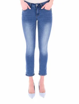 LIU JO Jeans Boyfriend BLU 26 - Liu jo - FashionsVida
