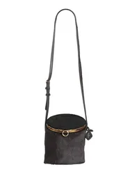 ALAÏA Schultertasche Damen Dunkelbraun -- Damen