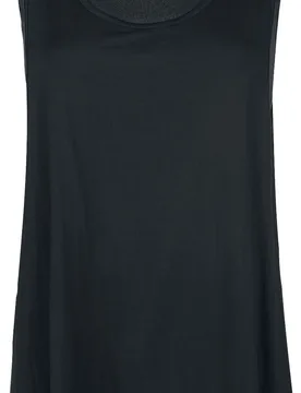 Kurzes Kleid - Two in One Dress - XL bis XXL - für Damen - Größe XL - schwarz - Frauen - female - ForPlay - FashionsVida
