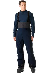 Alpha bib pant pantalones esquí hombre Marino (XL)