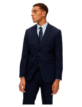 Blazer Neil Slim Fit Navy Blazer 94 - Selected - FashionsVida