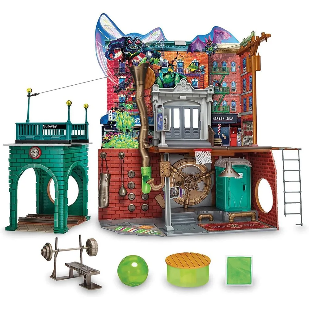 Play Set Sewer Lair Tortugas Ninja - Famosa - FashionsVida