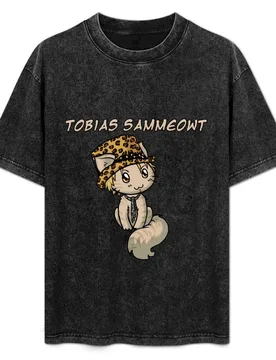 Tobias Sammeowt T-Shirt Outdoor Work Short Sleeve Top - Aliexpress - FashionsVida