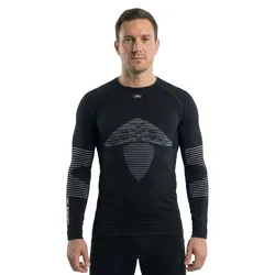 Energizer 4.0 Long Sleeve T-shirt Opal Black / Arctic White S Men