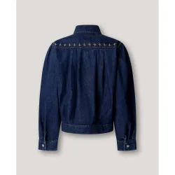 Cazadora de mujer denim fit relaxed