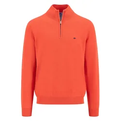 Pull à Demi-zip Superfine Poppy Red L