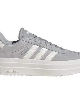 Sneaker Vl Court Bold Grey Two / Off White / Core White EU 38 - Adidas - FashionsVida