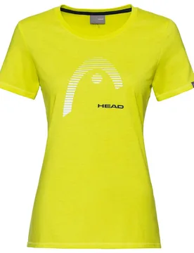 Club Lara Womens Yellow Tennis T-Shirt - Size 3xl - Head - FashionsVida