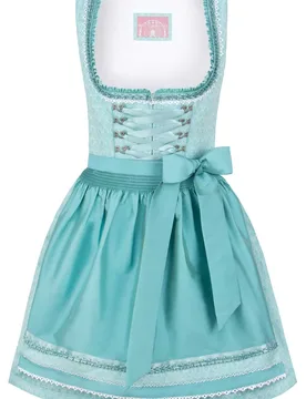 Dirndl Lilly (türkis, Gr. 36) von Wiesnwuid für Damen, 100% Baumwolle - Stockerpoint - FashionsVida