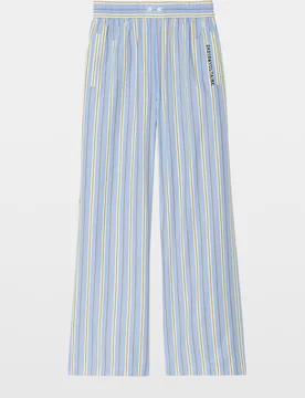 Zadig & Voltaire - Pantalón de mujer de corte recto estilo jogger con rayas - Zadig & Voltaire - FashionsVida
