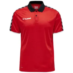 Polo à Manches Courtes Authentic Functional True Red S