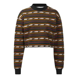 Classics Camp Stripe Crew Black XL Damen