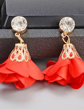 Fashion Cloth Long Tassel Earrings Bohemian Handmade Crystal Charm Female Charm Party Wedding Jewelry Gift - Aliexpress - FashionsVida