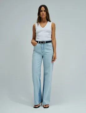 Vaqueros wide leg de mujer - Salsa Jeans - FashionsVida