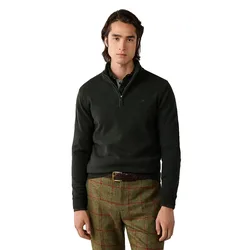 Maglione Con Mezza Zip Hm7000286 Hunter Green M