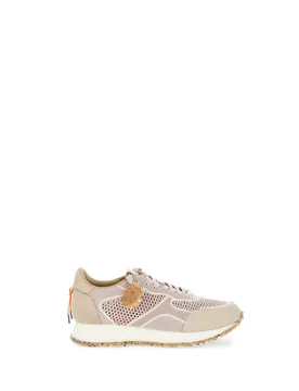 Sneakers in tessuto BEIGE 36 - Barracuda - FashionsVida