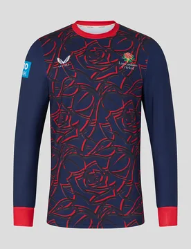 Lancashire Cricket Men's 26/27 Odi Sweatshirt - Peacoat PEACOAT XL male - Castore - FashionsVida