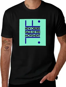 New Order Movement 2 Album Cover T-Shirt Fashion Casual Short Sleeve T-Shirt - Aliexpress - FashionsVida