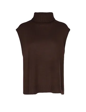 Kaschmirpullunder braun XS damen - Davida - FashionsVida