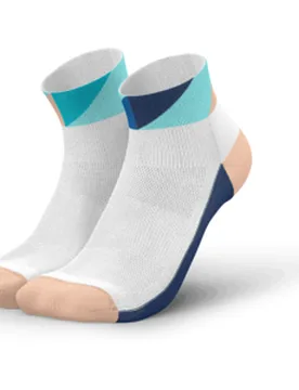 RUNNING 2026 Polygons Short Laufsocken Unisex Navy Mint 35-38 - INCYLENCE - FashionsVida