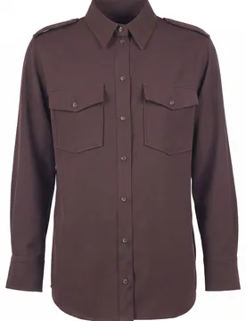 Camicia - 480354 - Cacao - OTTOD'AME - FashionsVida