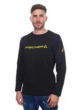 T-shirt à Manches Longues Big Logo Black S - fischer - FashionsVida