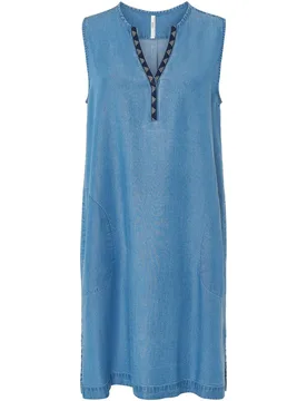 Vestido de playa corto sin mangas - Lohe - FashionsVida