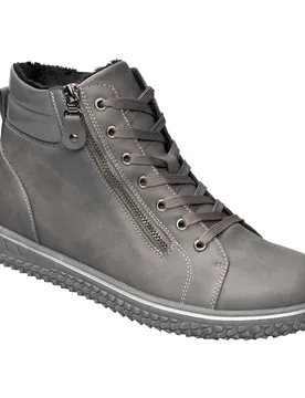 Wärme-Knöchelsneaker "Maria" grau 37 Damen - wonderwalk - FashionsVida